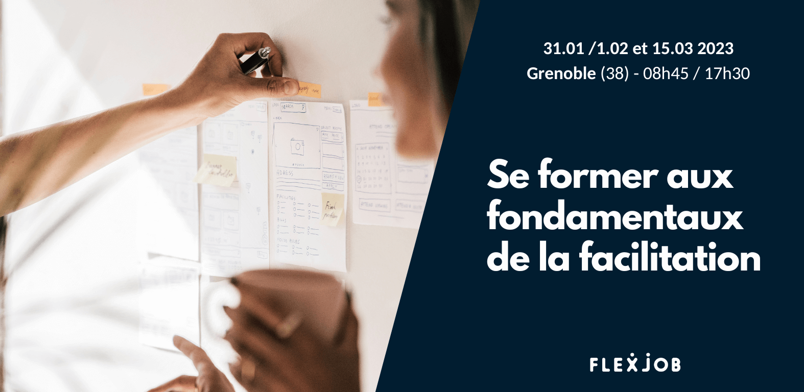 Venez vous former à la facilitation avec FlexJob à Grenoble !