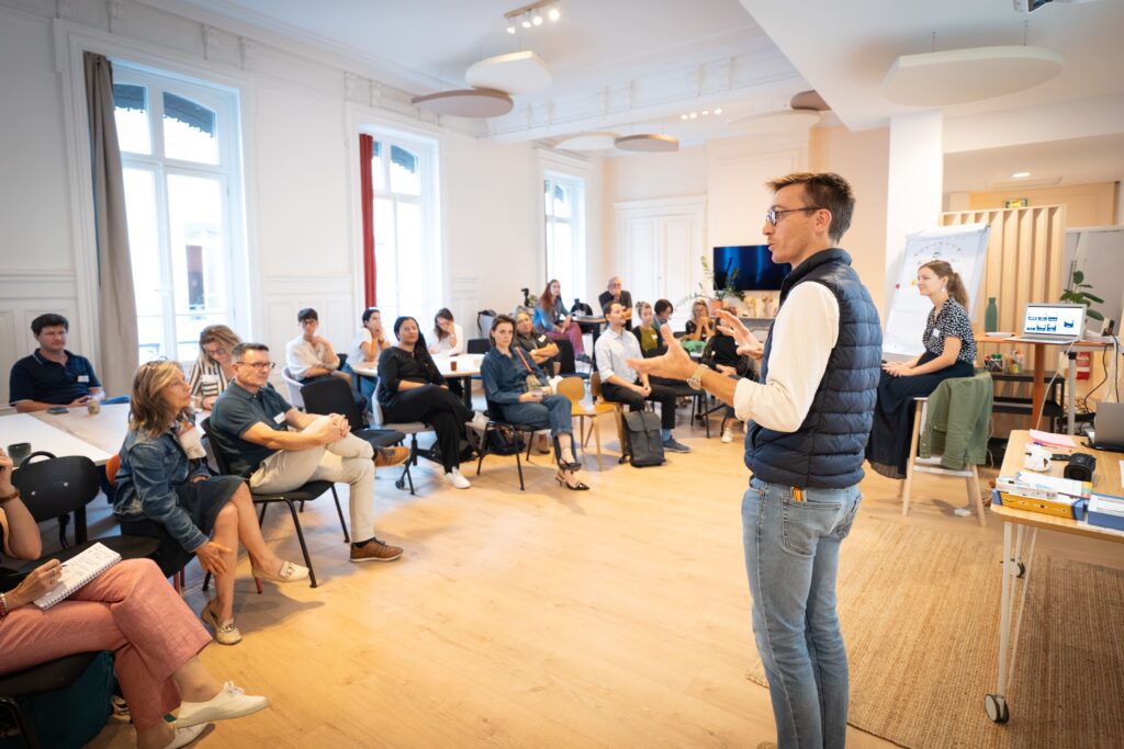 Équipe FlexJob accompagnée lors d'un temps de cohésion à Lyon