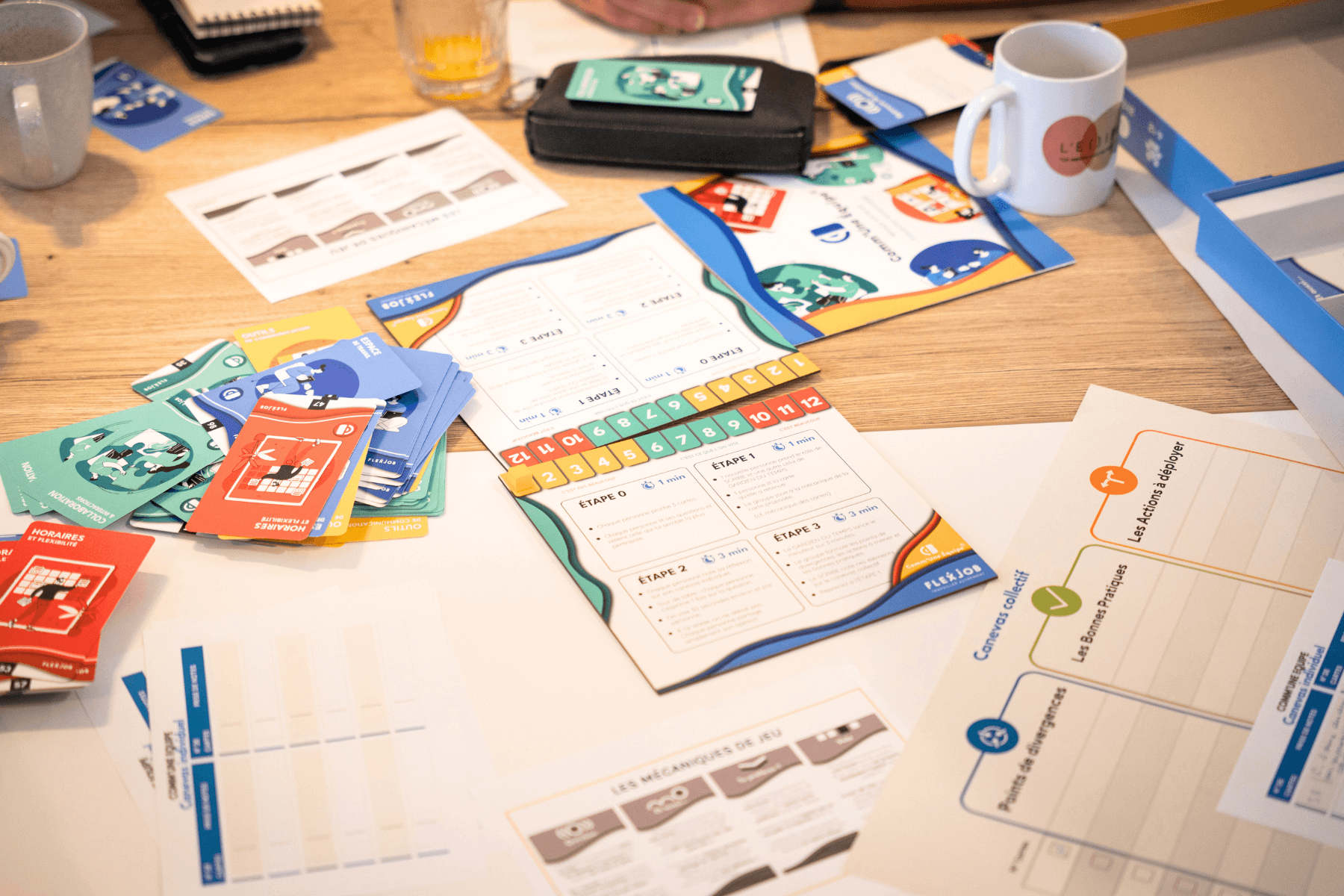 Découvrez notre jeu sérieux pour aborder la collaboration au sein de vos équipes. 