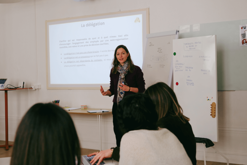 Formation dispensée auprès de managers